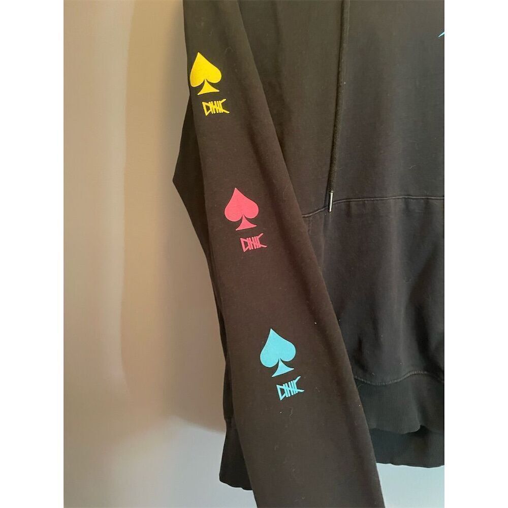 Ethik Men's XL Black Hoodie "Only The Strong Survive" Pullover - Picture 6 of 10